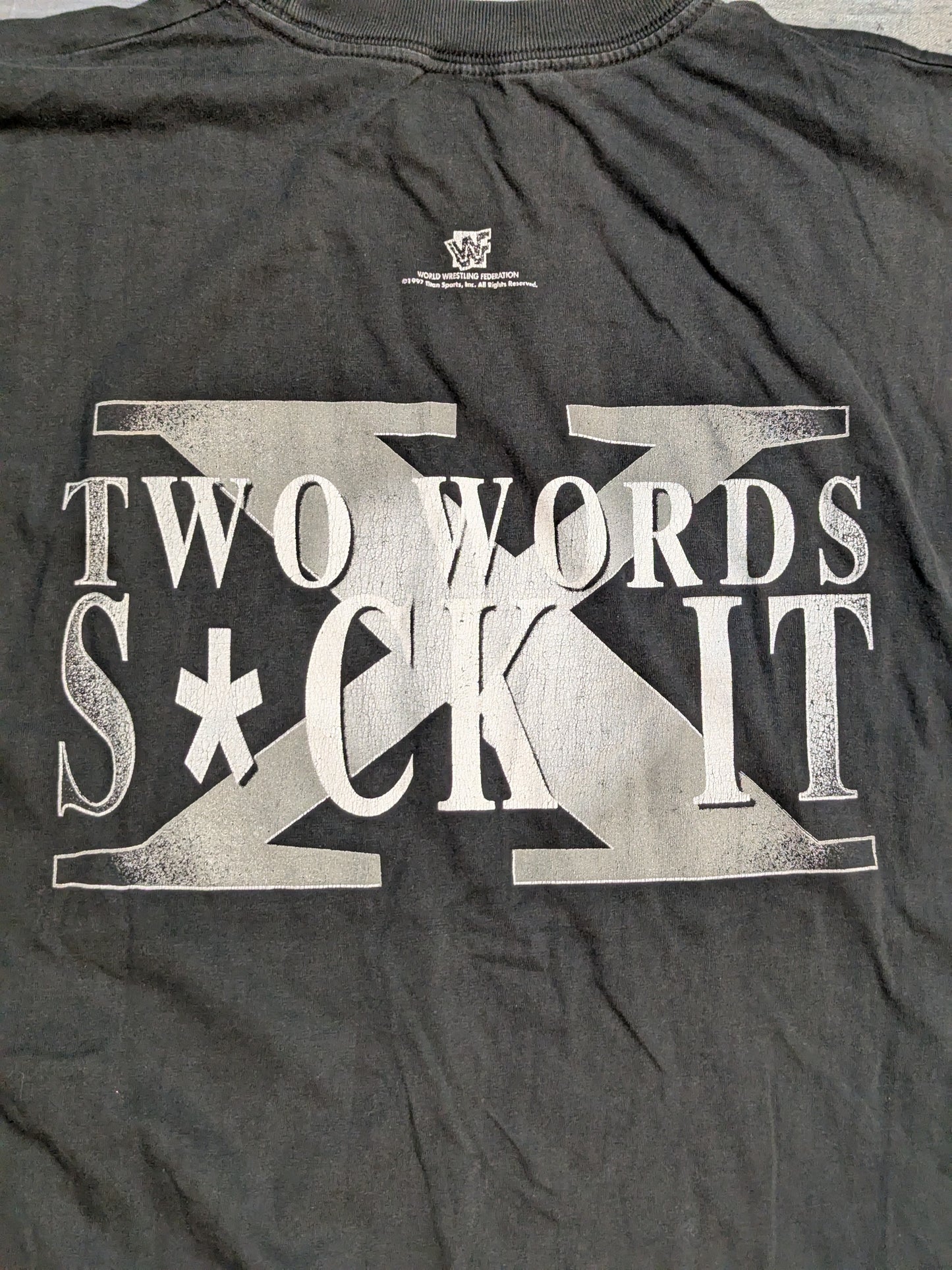 D-GENERATION X Tシャツ(WWF(1997) / ブラック)