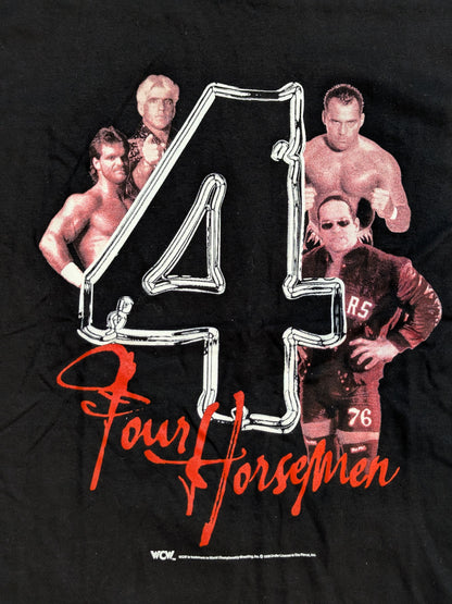 フォー・ホースメン ピクチャーTシャツ(WCW(1998) / ブラック)