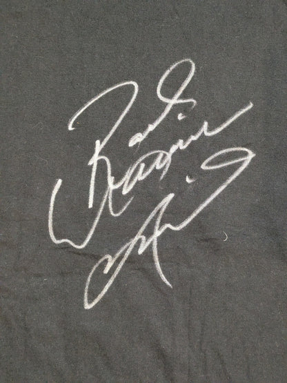 【hand signed autograph】Animal Warrior "JAPAN TOUR 2017" T-shirt (Black)