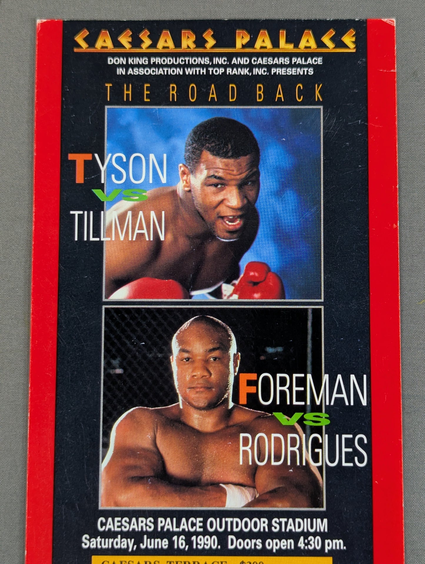 [Full Ticket] Mike Tyson vs. Henry Tillman
