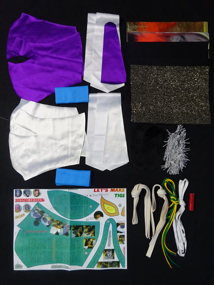 ★ It's even easier to create!! ★ MASK WORKSHOP Kagemusha Supervised New Pro Mask Making Kit (2) (HAYABUSA)