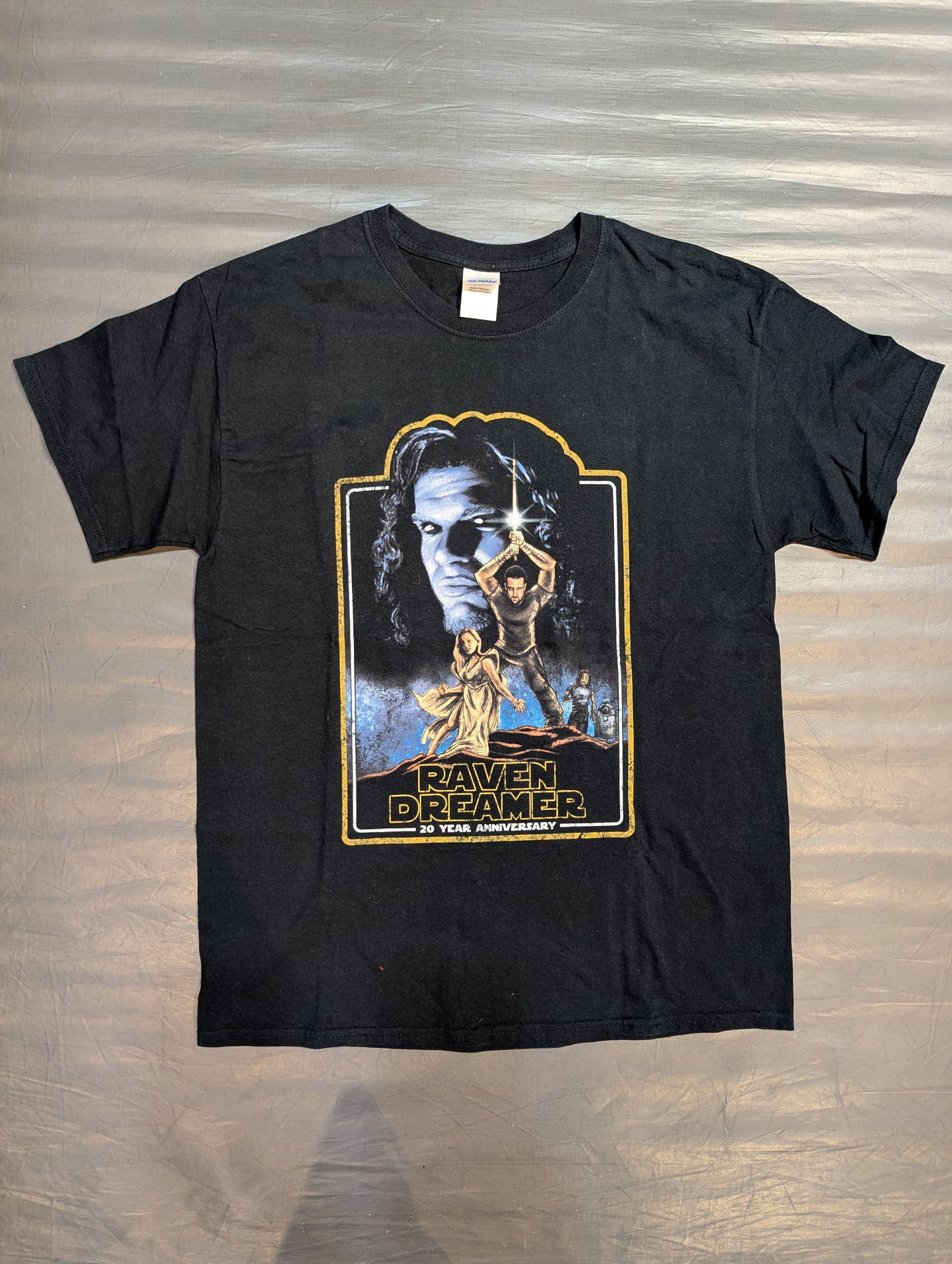 Raven & Tommy Dreamer '20 YEAR ANNIVERSARY' T-shirt (Black)