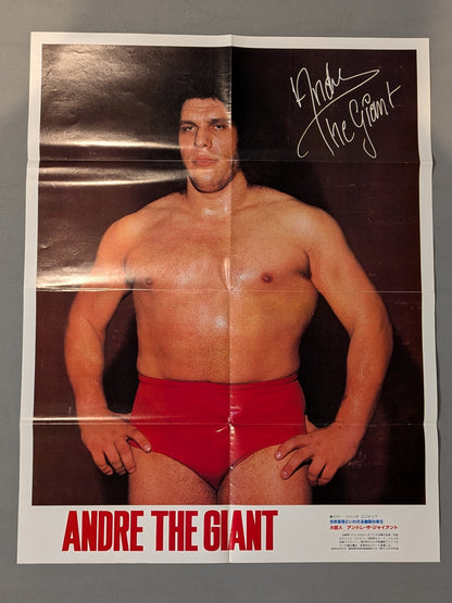 Andre the Giant  Magazine Appendix Poster