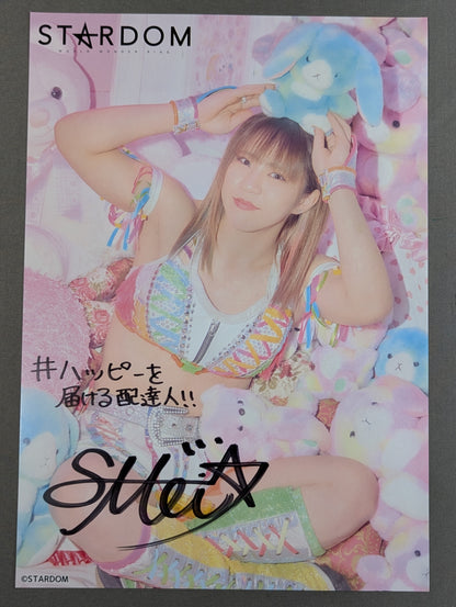 MEI SEIRA  hand signed autograph  Starda Mu Pro-Photo (B-5)