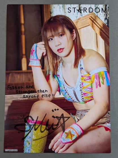 MEI SEIRA  hand signed autograph  Starda Mu Pro-Photo (B-6)