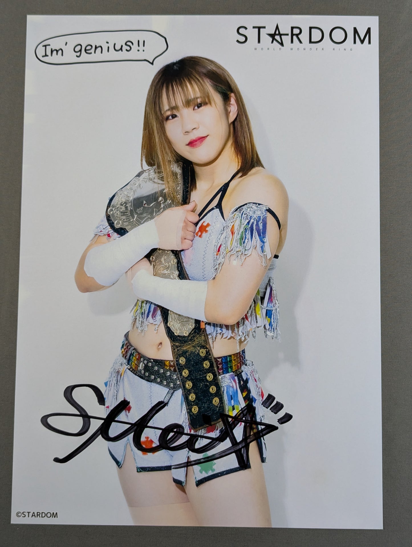 MEI SEIRA  hand signed autograph  Starda Mu Pro-Photo (B-7)