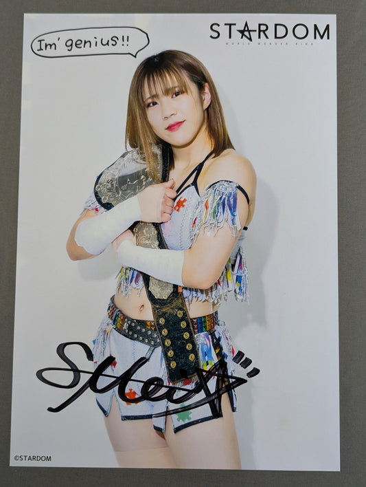 MEI SEIRA  hand signed autograph  Starda Mu Pro-Photo (B-7)