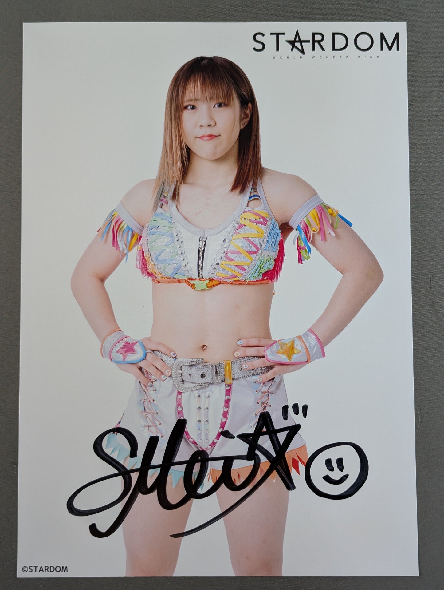 ★ Handover Event ★ MEI SEIRA  hand signed autograph Stardom Pro-Photo