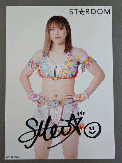 ★ Handover Event ★ MEI SEIRA  hand signed autograph Stardom Pro-Photo