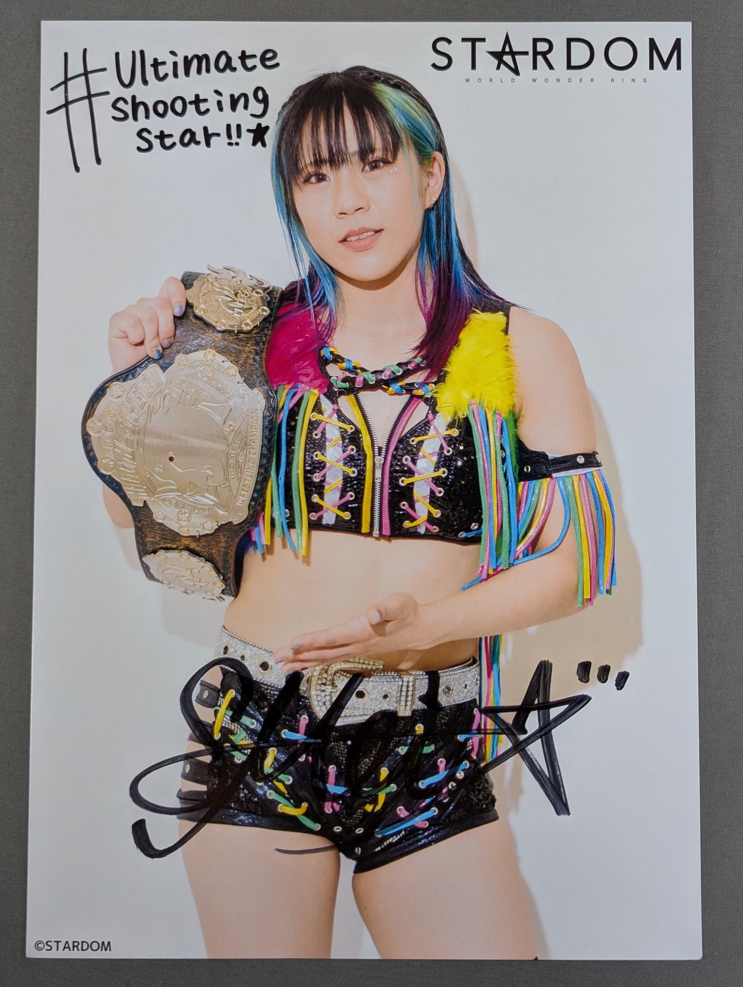 MEI SEIRA  hand signed autograph  Starda Mu Pro-Photo (B-9)