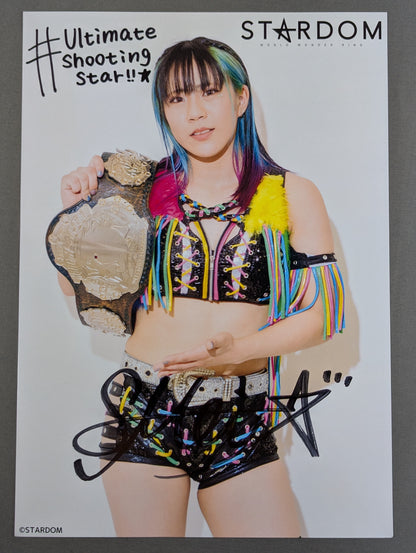 MEI SEIRA  hand signed autograph  Starda Mu Pro-Photo (B-9)