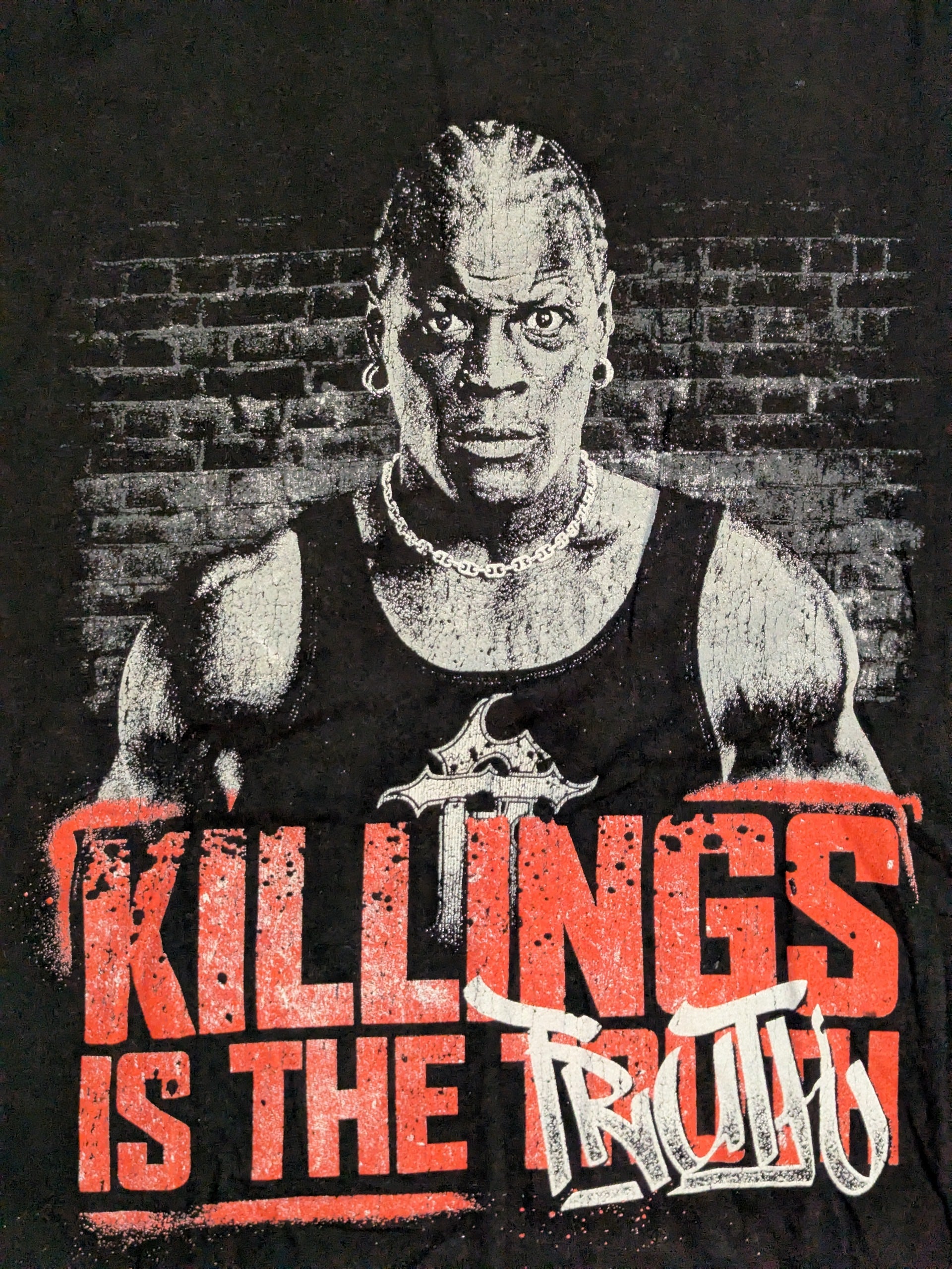ロン・キリングス「KILLINGS IS THE TRUTH」ピクチャーTシャツ(WWE
