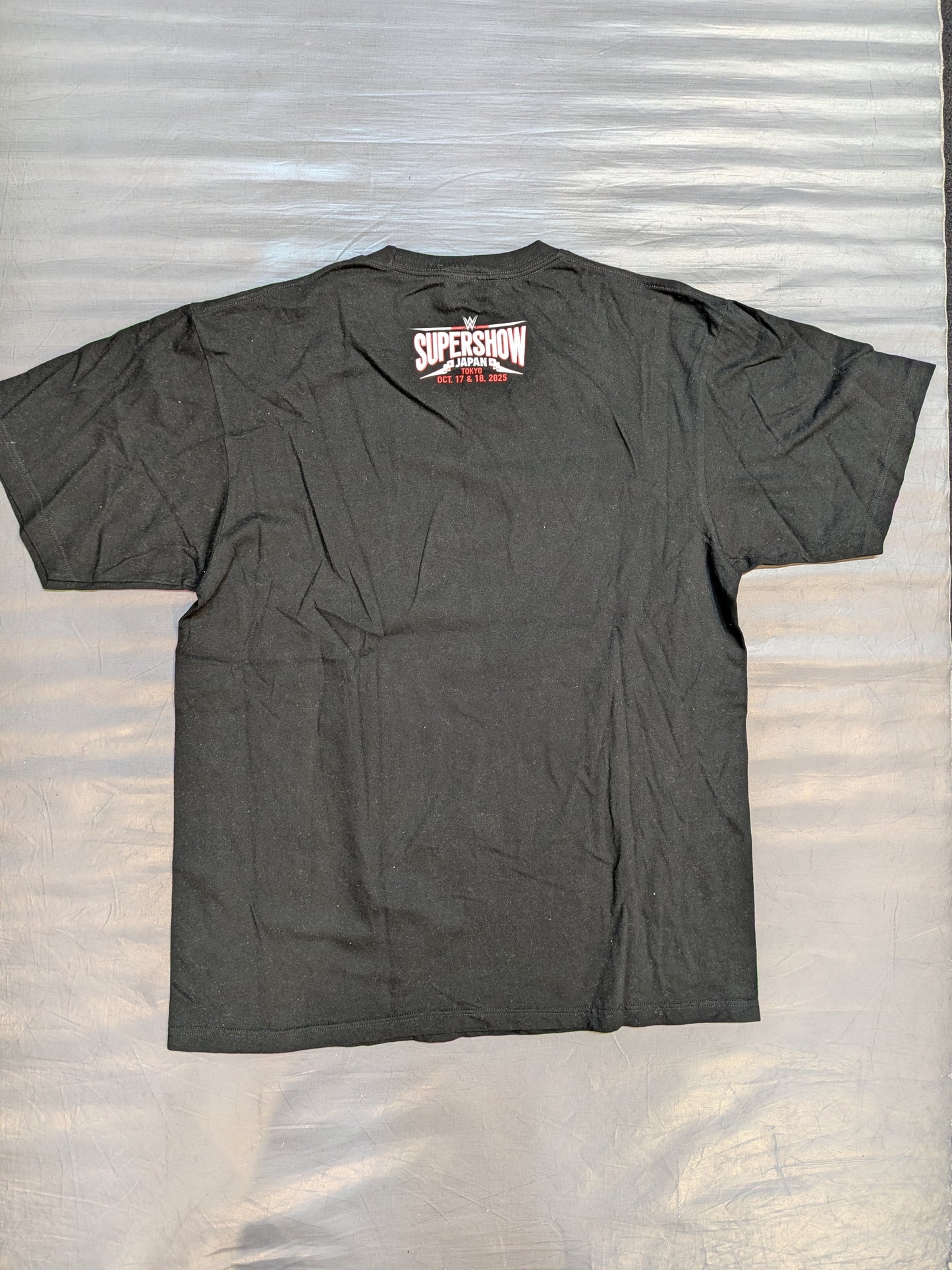 WWE Japan Show 2025 "SUPERSHOW JAPAN" T-shirt (WWE (2025) / Black)
