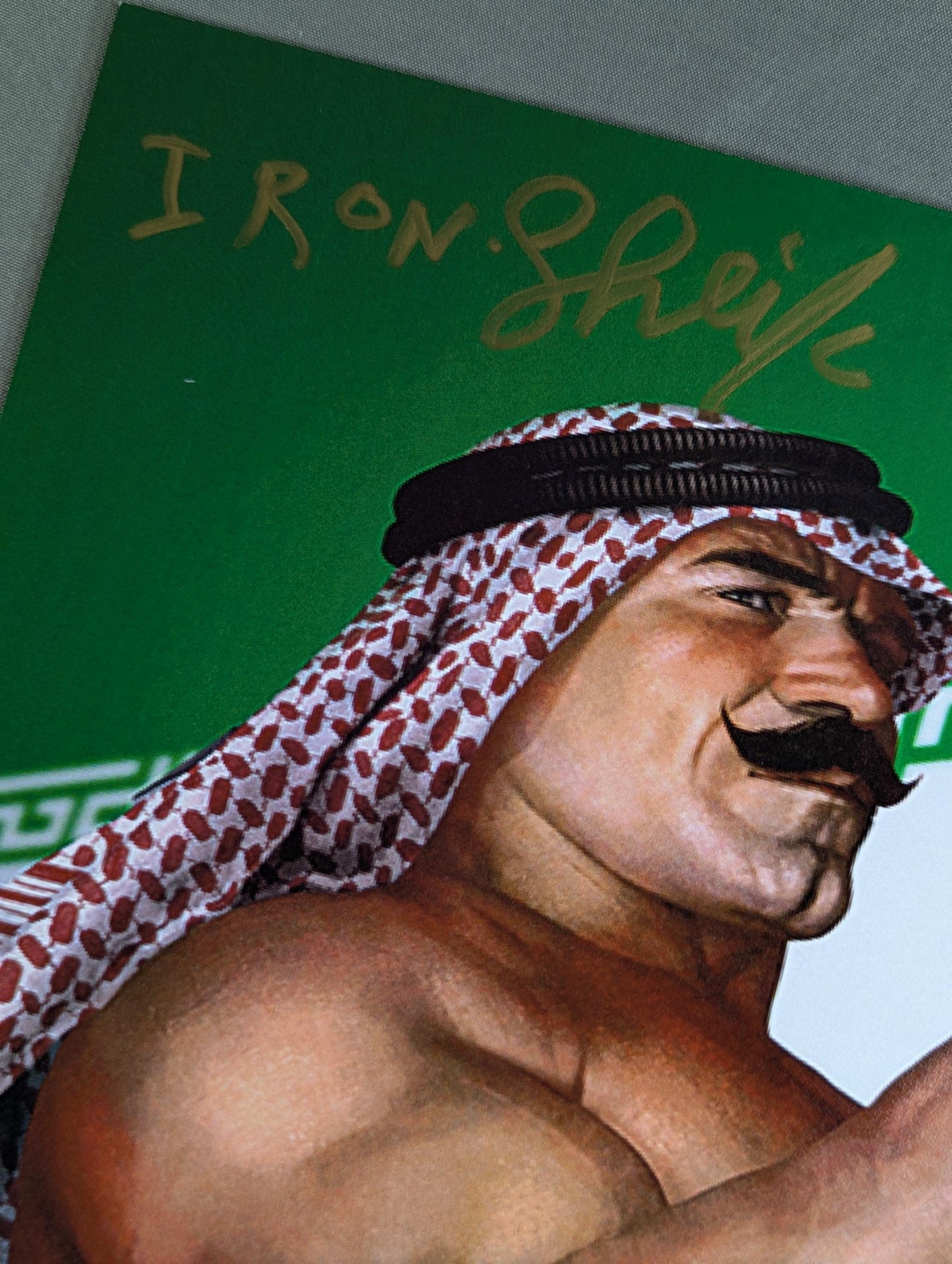★JSA★ Iron Seek hand signed autograph Pro-Photo (Number one)