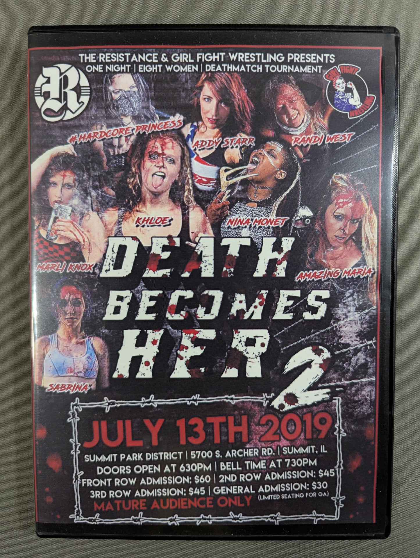 ★GIRL FIGHT WRESTLING★ DEATH BECOMES HER 2