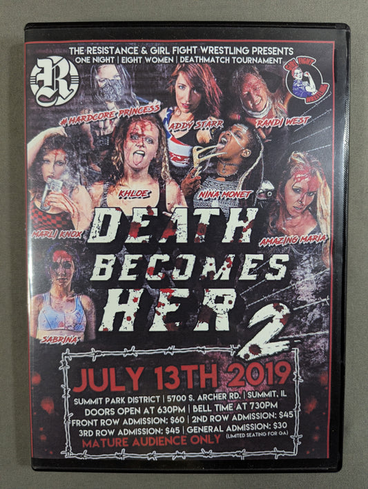 ★GIRL FIGHT WRESTLING★ DEATH BECOMES HER 2