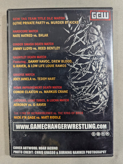GCW THE ART OF WAR ★NICK CAGE vs MATT RIDDLE★