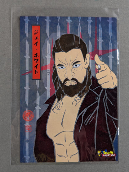 ジェイ・ホワイト 浮世絵風 ポストカード (非売品)