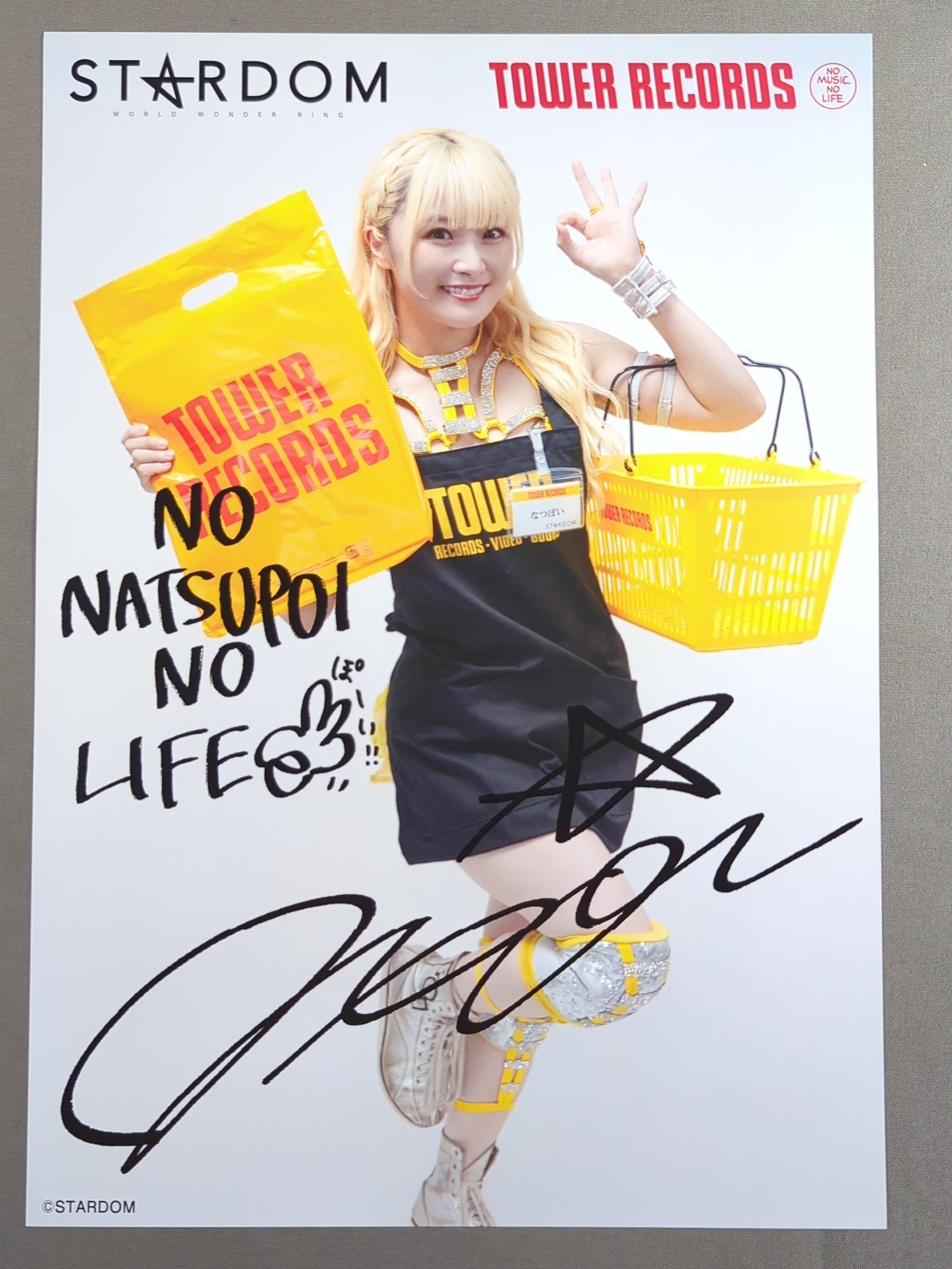 スターダム×TOWER RECORDS なつぽい ポートレート 5枚セット – 闘道館