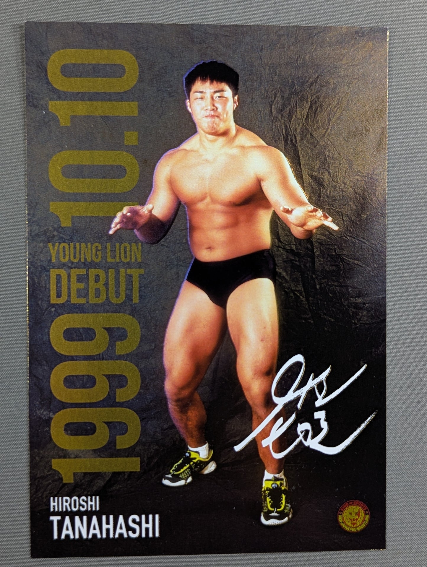 ★非売品★ 棚橋弘至 引退記念 箔押しポストカードセット