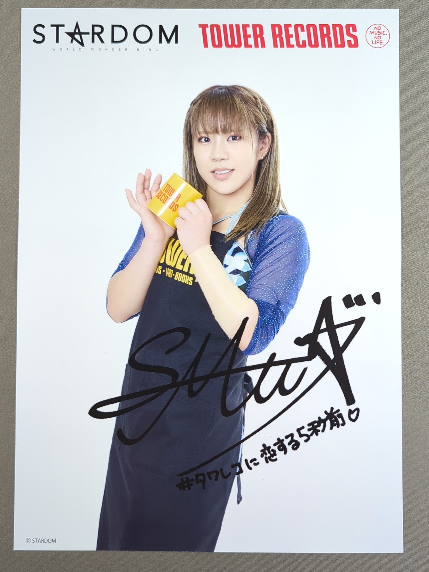 星来芽依 スターダム×TOWER RECORDS ポートレート 2枚セット