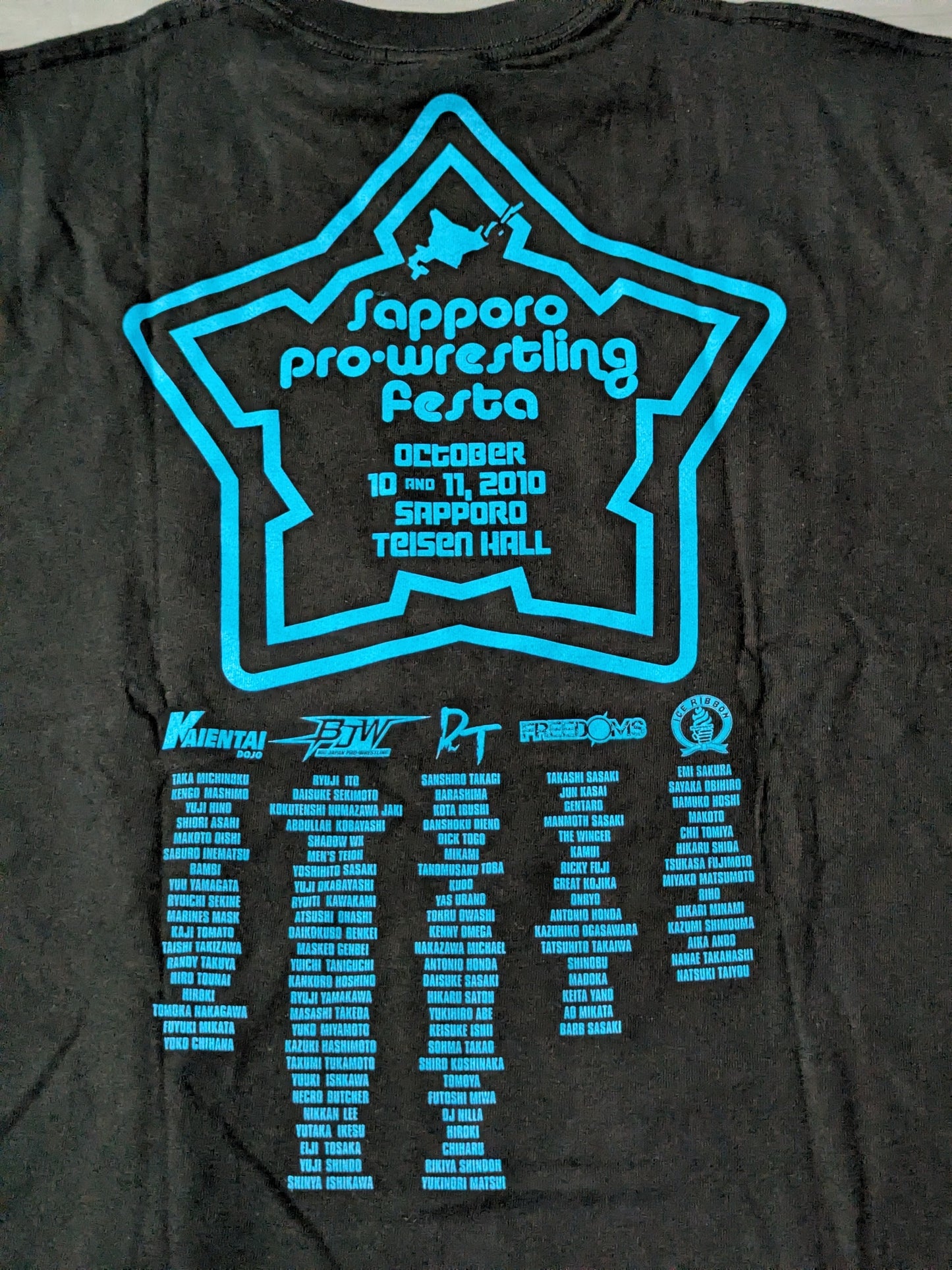 SAPPORO PRO-Wrestling FESTA T-shirt