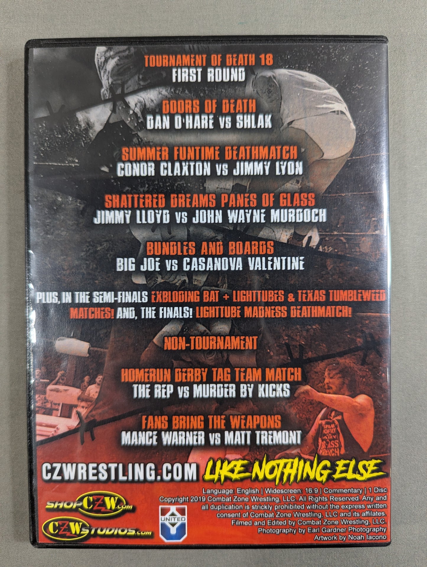 CZW TOURNAMENT OF DEATH 18