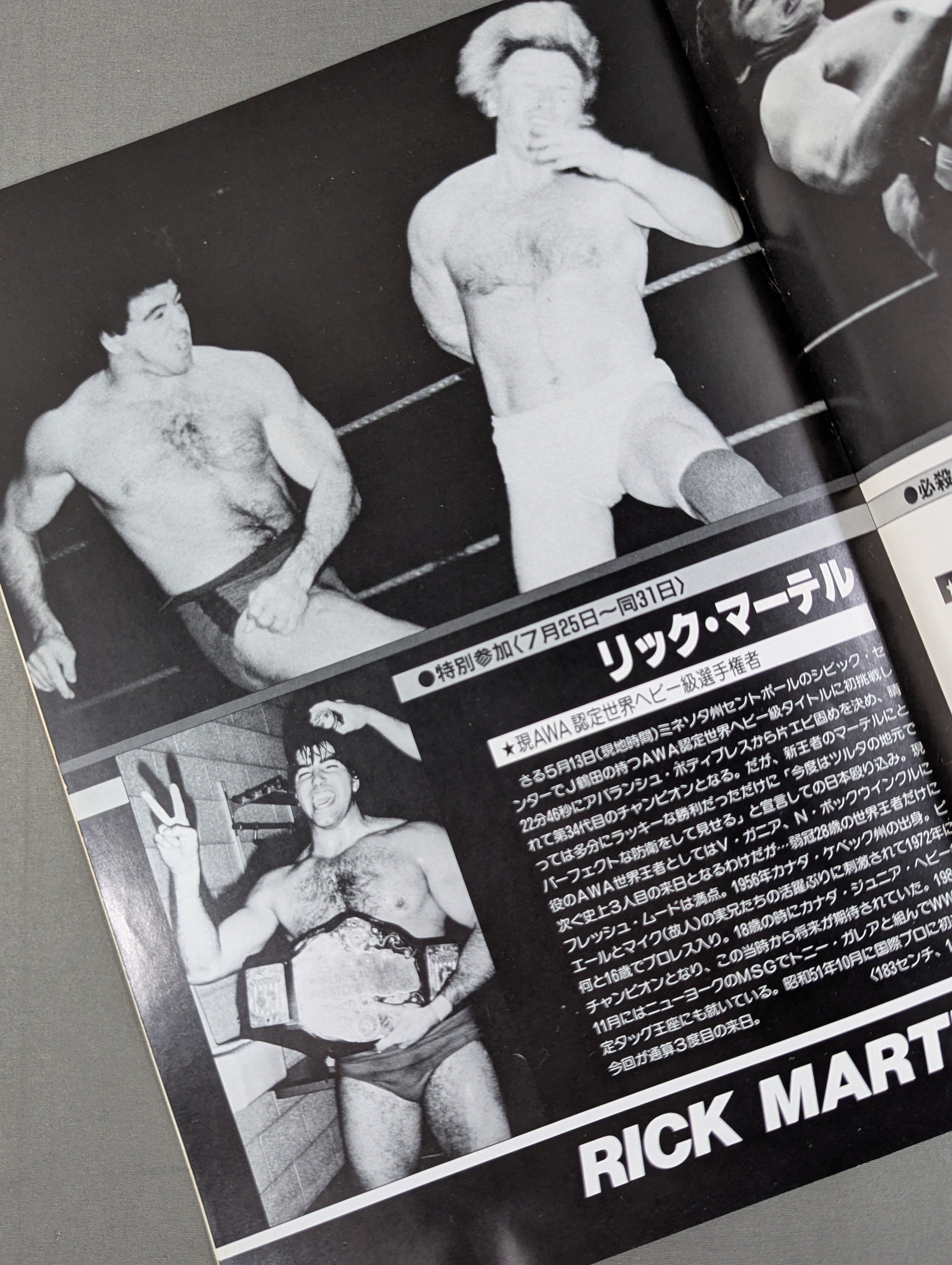 ☆着払限定☆断捨離☆激レア☆オールドボーイ☆アメリカ版☆ポスター☆若干難アリ ☆PWF・AWA 2大選手権☆ 84グランド・チャンピオン・カーニバルⅢ – 闘道館