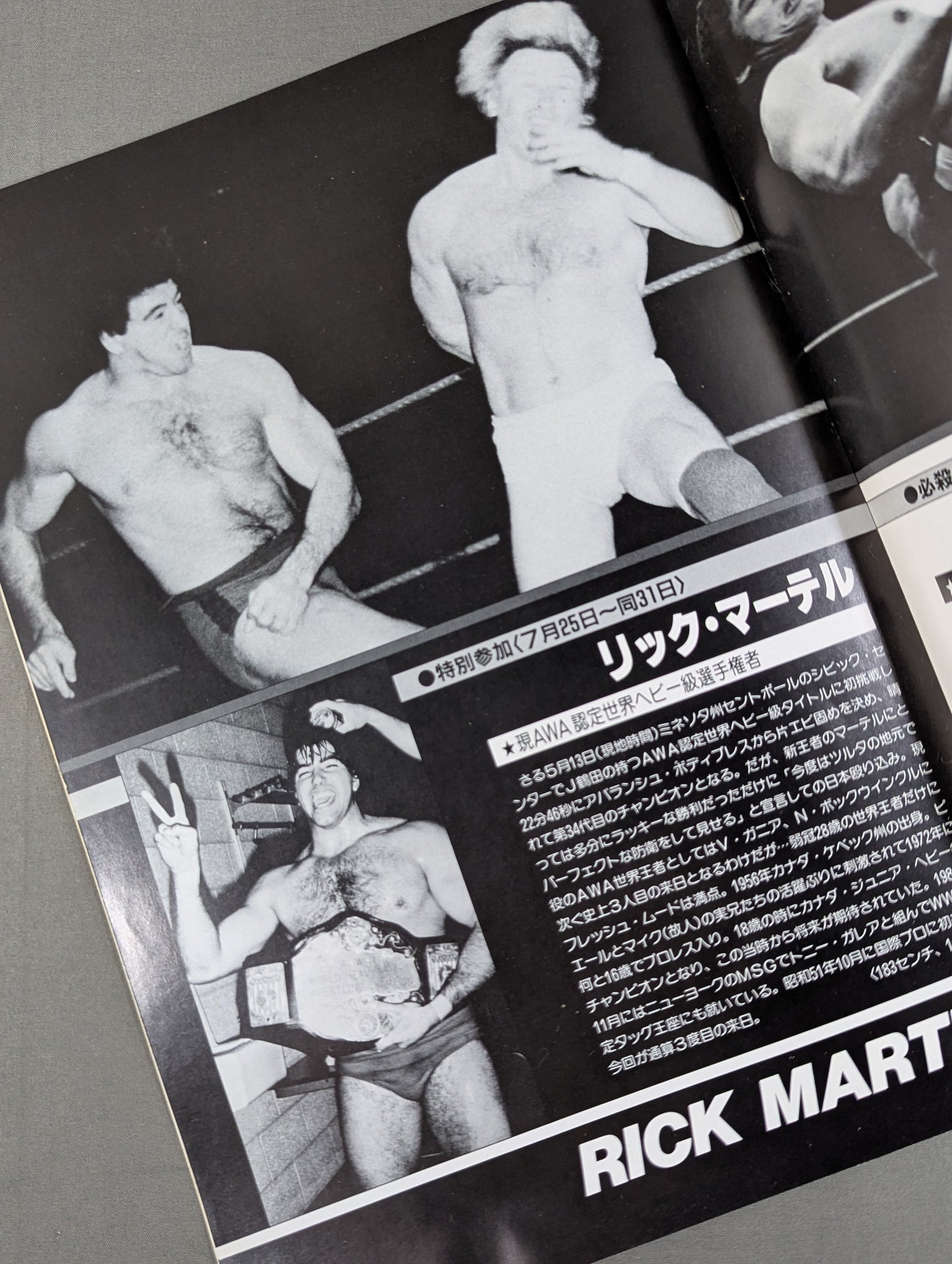 ★PWF and AWA 2 major fighters 84 ★ Grand Champion Carnival III