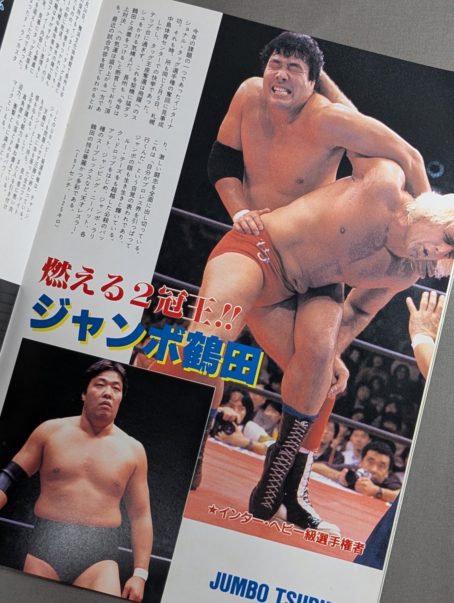 ★ Wajima vs Flair NWA Match ★ 15th Anniversary 87 Excite Series [Final Match]