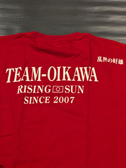 [RENA hand-hand signed autograph ] TEAM-OKINAWA T-shirt