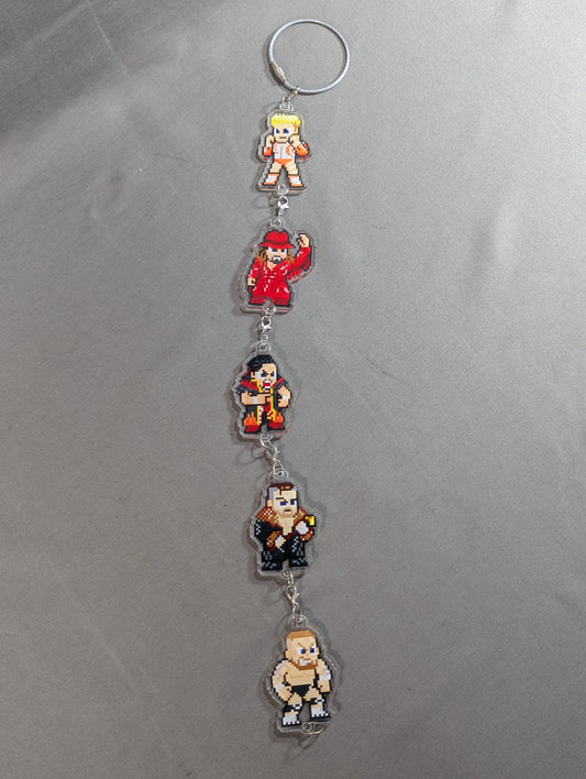 "dotswrestler" Connectable Acrylic Keychain G1 CLIMAX 35 (Set B)