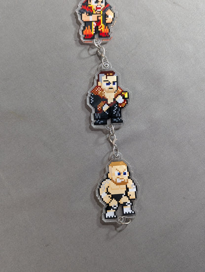 「dotswrestler」つながるアクリルキーホルダー G1 CLIMAX 35 (Bセット)