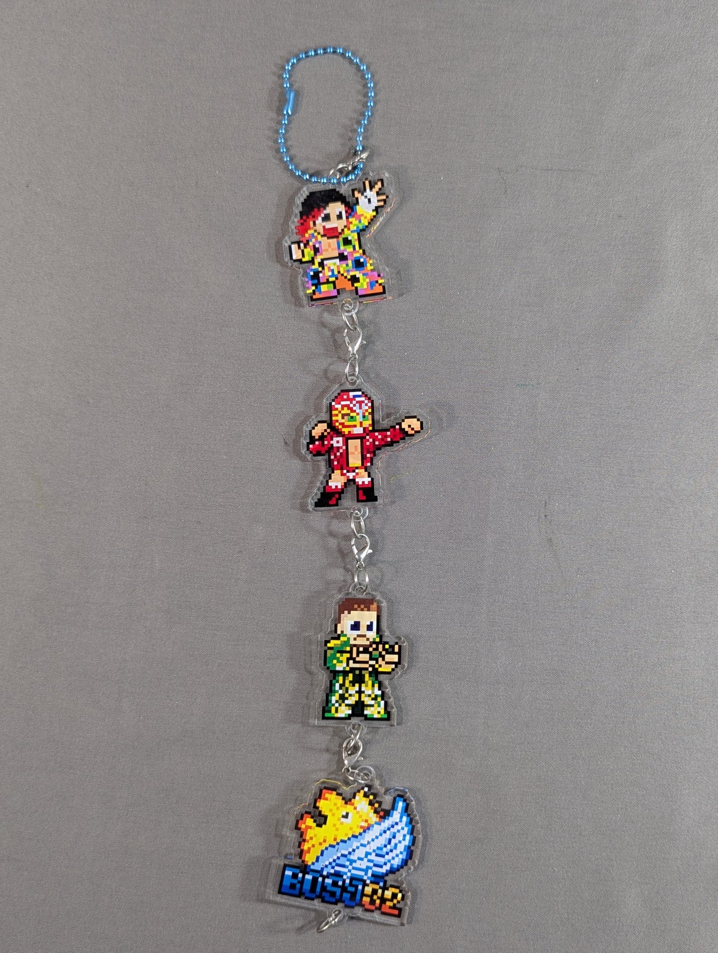 「dotswrestler」つながるアクリルキーホルダー BOSJ32(Aセット)