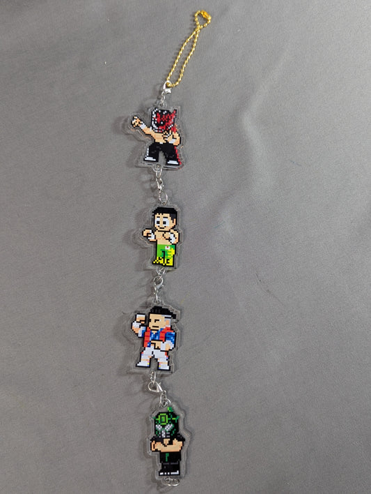 「dotswrestler」つながるアクリルキーホルダー BOSJ32(Bセット)