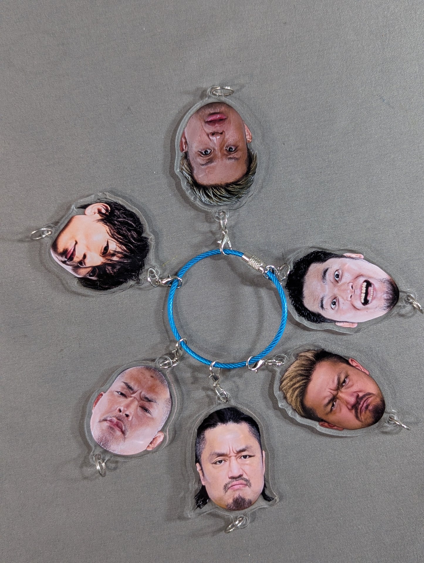 ★ Fighting Spirit Shopping Limited ★ CHAOS Face Acrylic Keychain Set