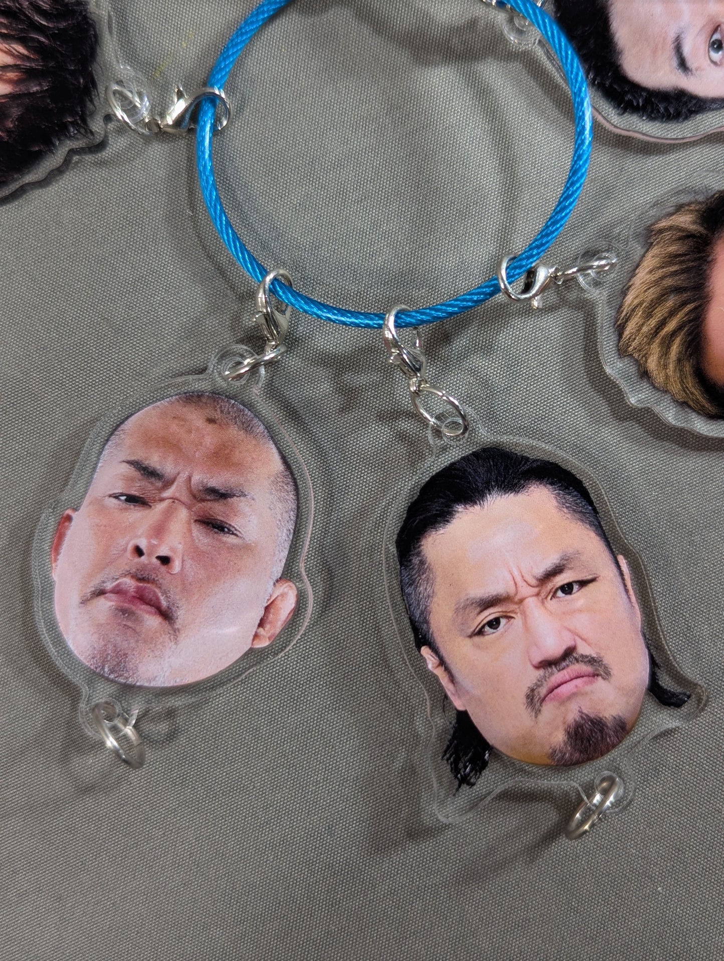 ★ Fighting Spirit Shopping Limited ★ CHAOS Face Acrylic Keychain Set