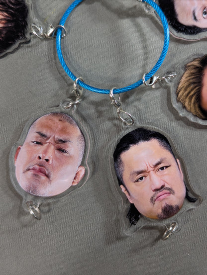 ★ Fighting Spirit Shopping Limited ★ CHAOS Face Acrylic Keychain Set