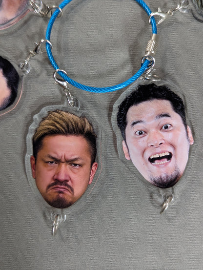 ★ Fighting Spirit Shopping Limited ★ CHAOS Face Acrylic Keychain Set