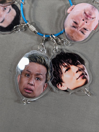 ★ Fighting Spirit Shopping Limited ★ CHAOS Face Acrylic Keychain Set