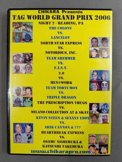 ★TWGP 2006 NIGHT 2★ CHIKARA 2/25/06 READING, PA