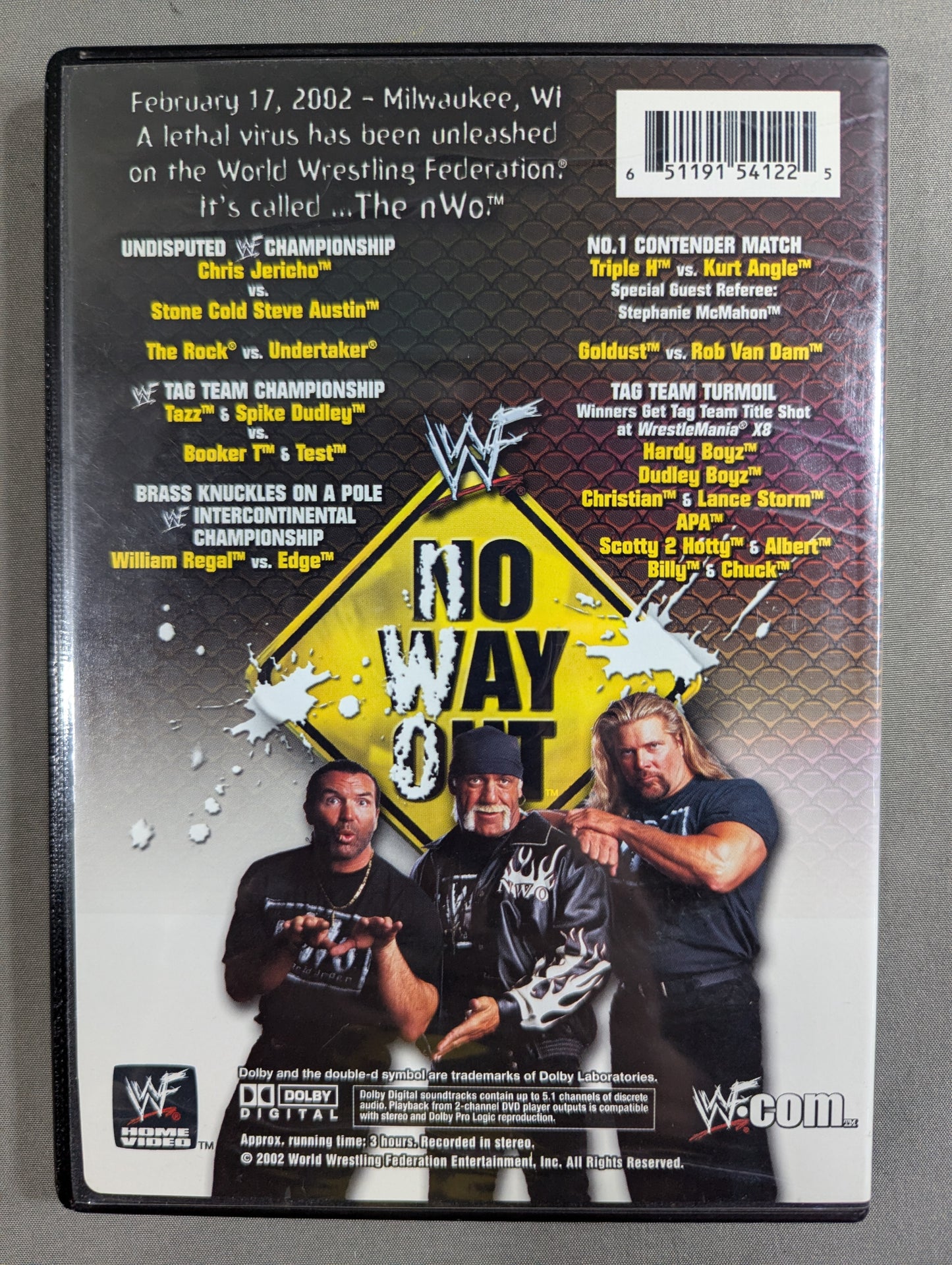 WWF NO WAY OUT 2002