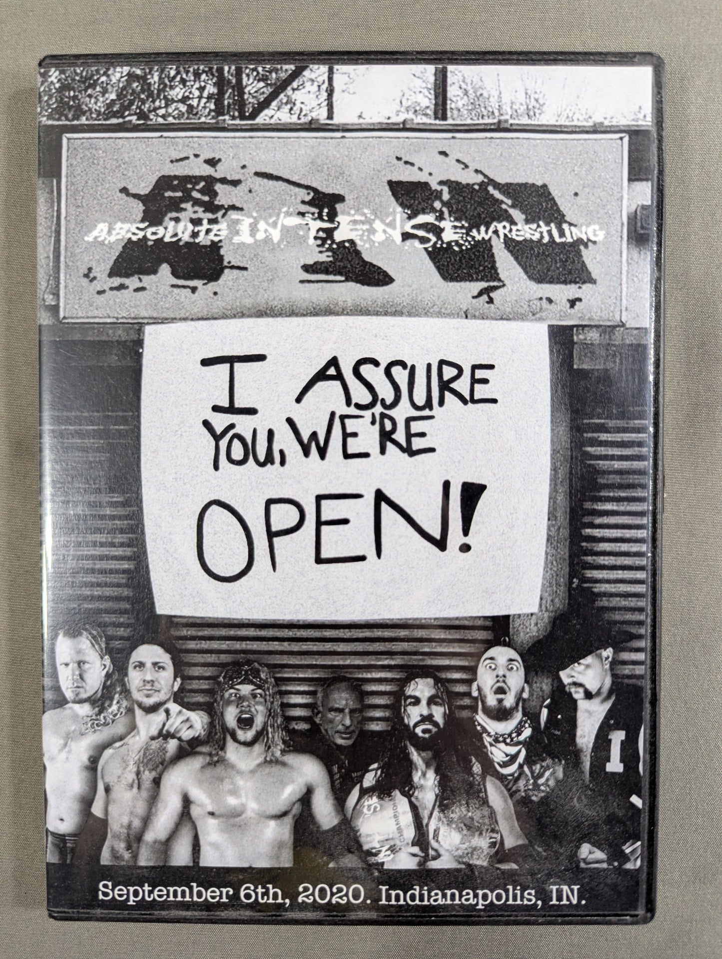 ★ABSOLUTE INTENSE WRESTLING★ I ASSURE YOU WE'RE OPEN!