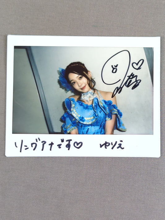 Yurie Kozakai hand signed autograph Cheki (A-5)