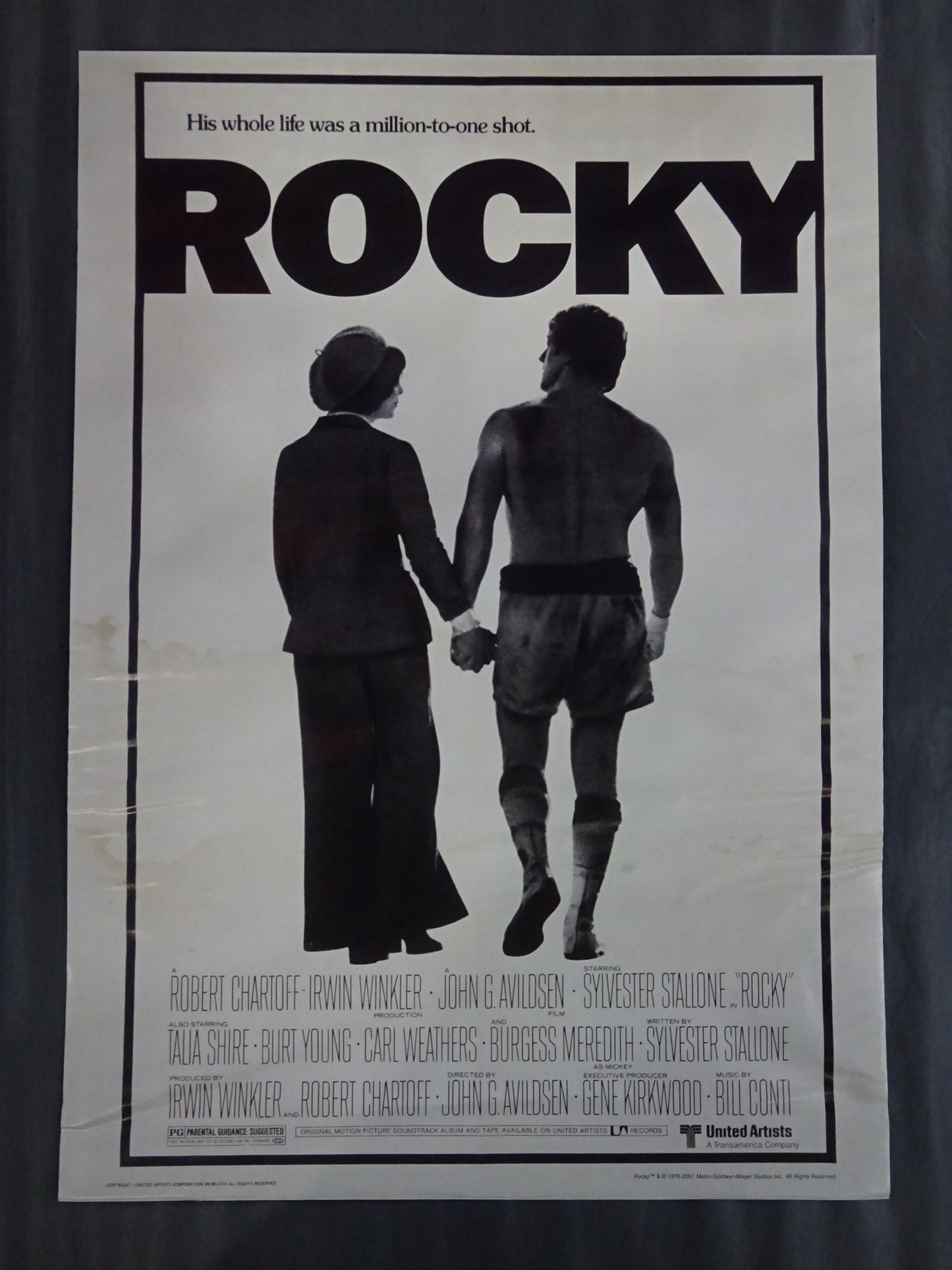 Rocky 1~5 & Rocky the Final Poster 6-Piece Set