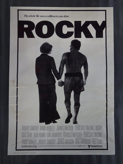 Rocky 1~5 & Rocky the Final Poster 6-Piece Set