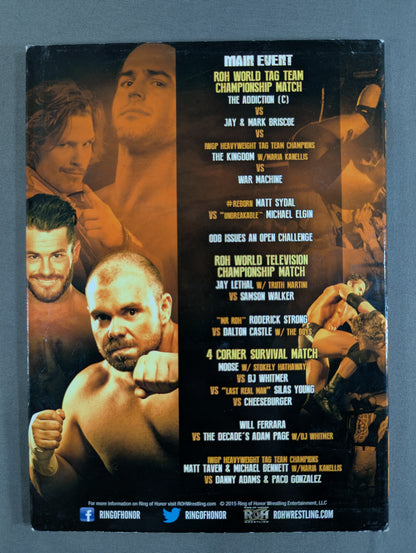 ROH ROAD TO BEST IN THE WORLD 2015