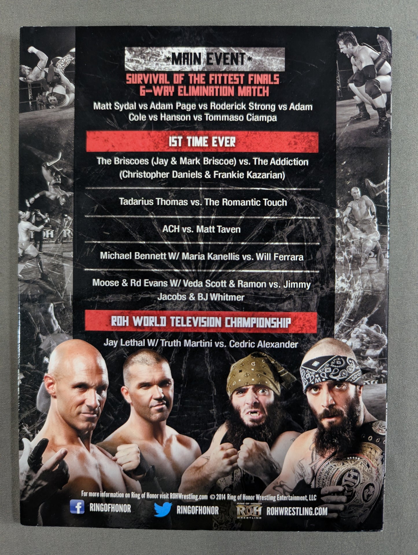 ROH SURVIVAL OF THE FITTEST NIGHT 2