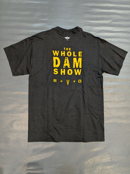 ロブ・ヴァン・ダム「THE WHOLE DAM SHOW」Tシャツ①(WCW(1990s) / ブラック)