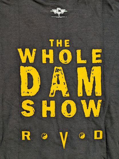 ロブ・ヴァン・ダム「THE WHOLE DAM SHOW」Tシャツ①(WCW(1990s) / ブラック)